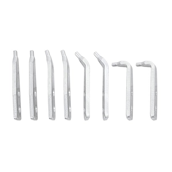 Set 4 pairs of spare Tips For Plier 361 0.120 Degree